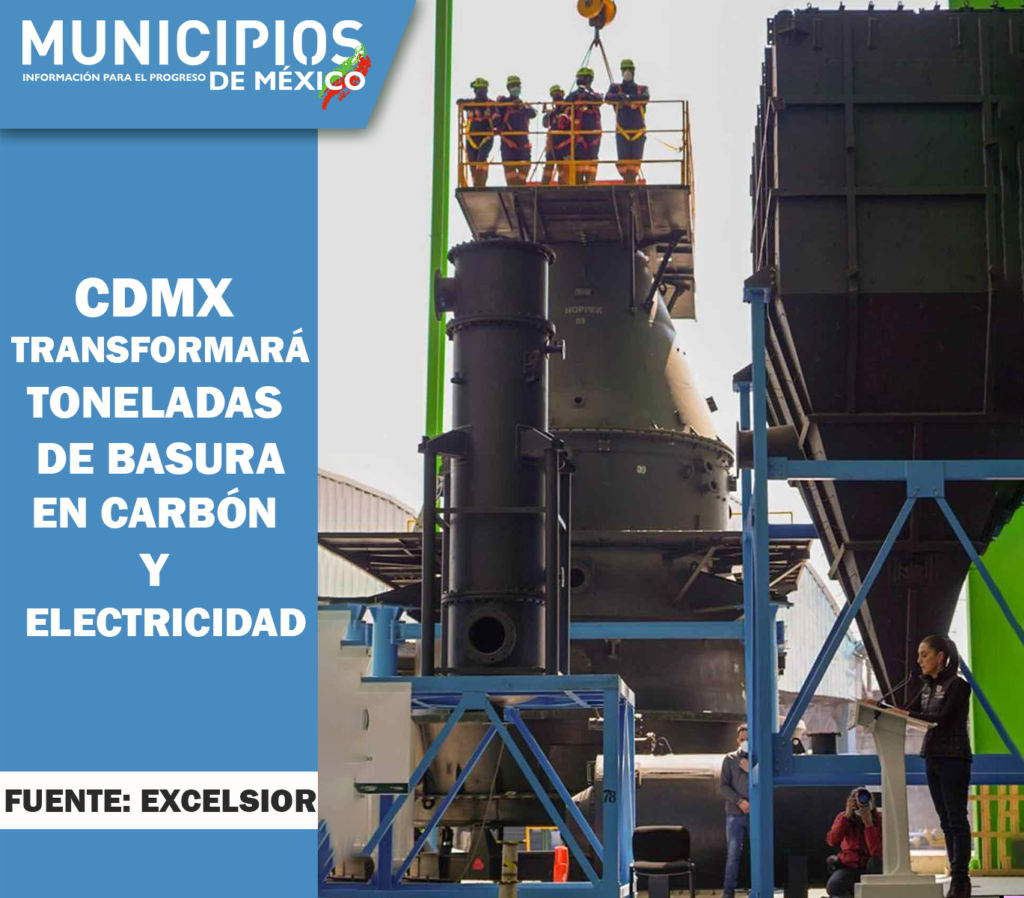 CDMX transformará toneladas de basura en carbón y electricidad ...